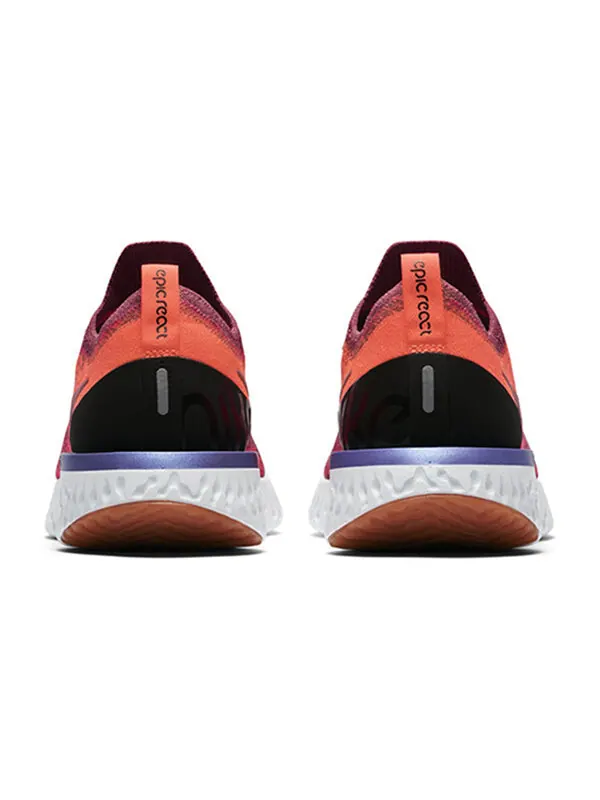Кроссовки epic react flyknit Nike — изображение 3 из 4, красный/белый