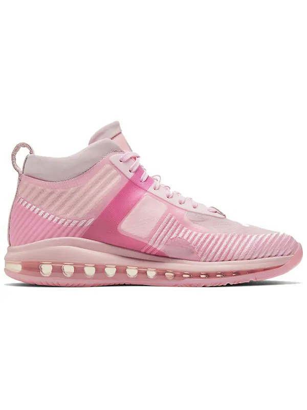 Кроссовки john elliott x lebron icon 'tulip pink' Nike — изображение 2 из 4, розовый