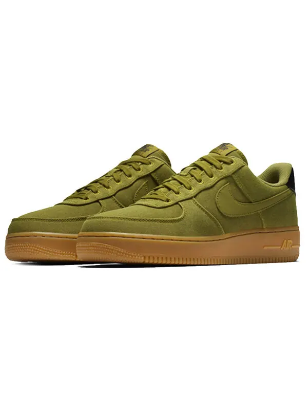 Кроссовки air force 1 low premium Nike — изображение 3 из 4, зеленый/коричневый