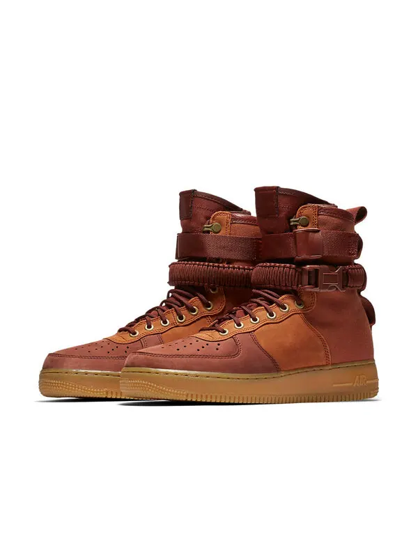 Кроссовки sf air force 1 премиум Nike — изображение 3 из 4, коричневый