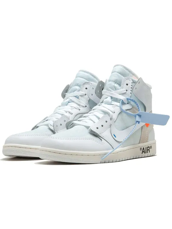Кроссовки 1 x Off White Retro High OG Air Jordan — изображение 3 из 4, белый