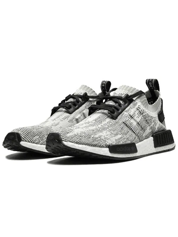 Кроссовки nmd_r1 primeknit Adidas — изображение 3 из 4, серый