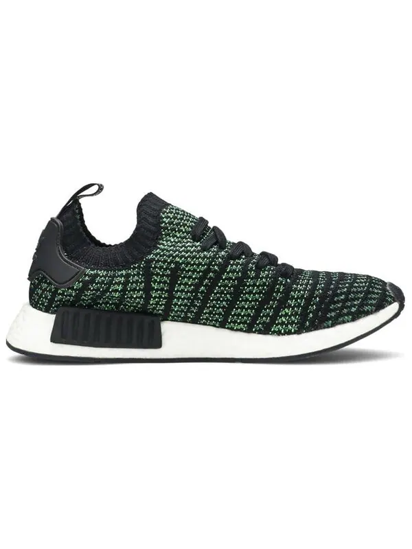 Кроссовки nmd_r1 stlt primeknit 'noble green' Adidas — изображение 2 из 4, зеленый