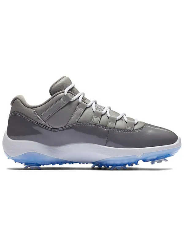Кроссовки 11 низкие гольфы Air Jordan — изображение 2 из 4, серый