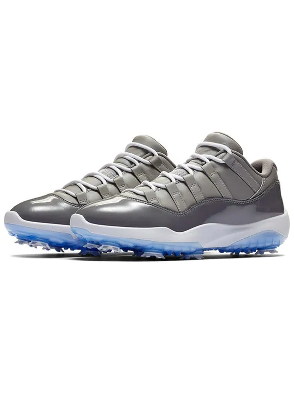 Кроссовки 11 низкие гольфы Air Jordan — изображение 3 из 4, серый