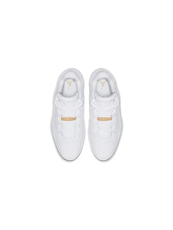 Кроссовки 11 low golf 'metallic gold' Air Jordan — изображение 4 из 4, белый