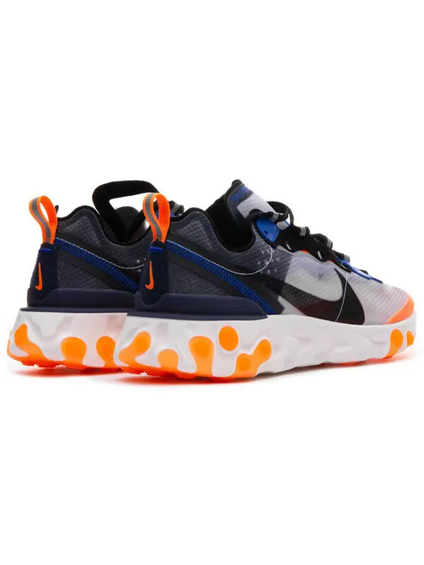 Кроссовки реагируют на элемент 87 Nike — изображение 4 из 4, серый/белый/оранжевый