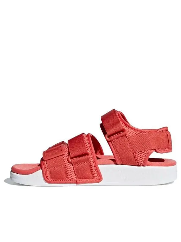Сандалии оригинальные сандалии adilette 2.0 минималистичные красные сандалии Adidas — изображение 1 из 4, красный