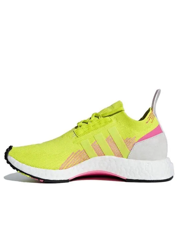 Кроссовки nmd racer primeknit Adidas — изображение 1 из 4, желтый