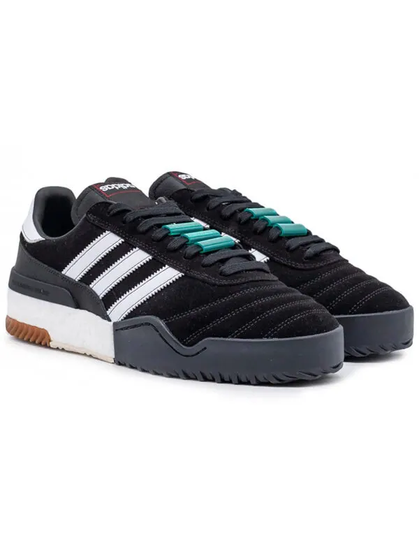 Кроссовки alexander wang x originals bball soccer Adidas — изображение 3 из 4, черный