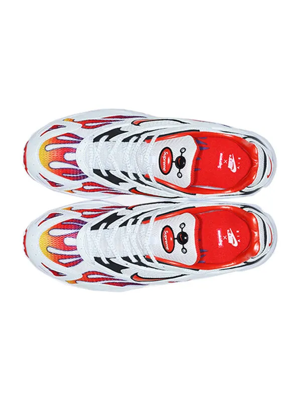 Кроссовки x supreme zoom streak spectrum plus Nike — изображение 4 из 4, белый/красный/черный