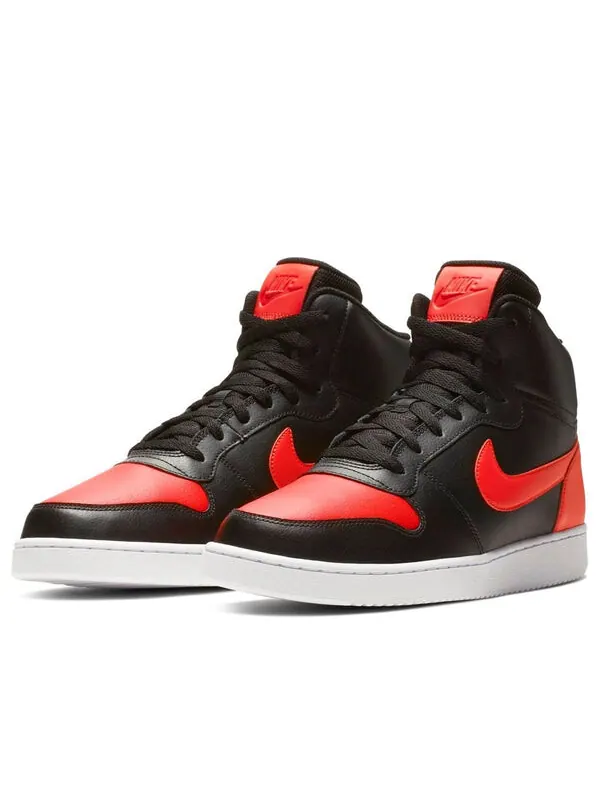 Кроссовки ebernon mid 'bred' Nike — изображение 3 из 4, черный/красный
