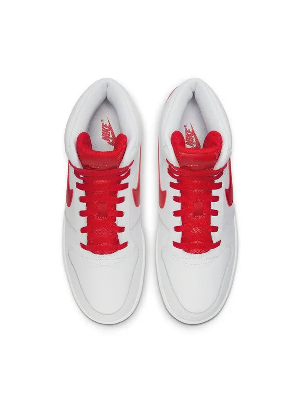 Кроссовки ebernon mid красные Nike — изображение 4 из 4, белый/красный