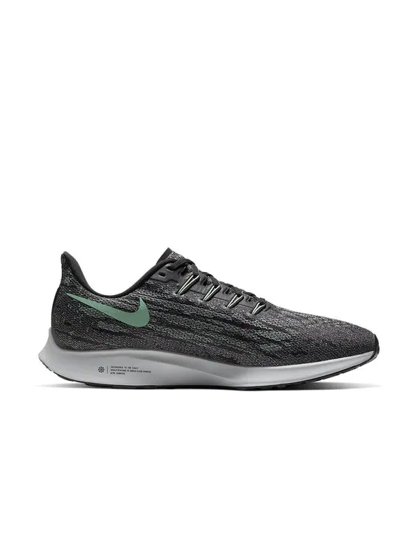 Кроссовки air zoom pegasus 36 Nike — изображение 2 из 4, черный/зеленый