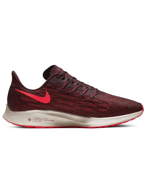 Кроссовки air zoom pegasus 36 Nike — изображение 2 из 4, красный/коричневый/белый