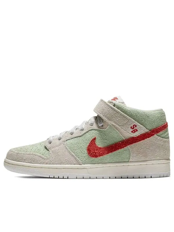 Кроссовки sb dunk mid Nike — изображение 1 из 4, белый/красный