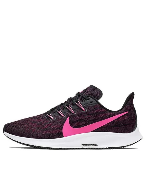 Кроссовки air zoom pegasus 36 Nike — изображение 1 из 4, черный/розовый--белый