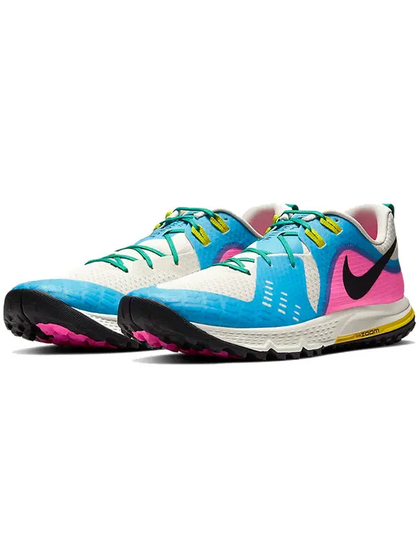 Кроссовки air zoom wildhorse 5 'light orewood brown' Nike — изображение 3 из 4, черный-синий