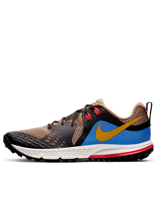 Кроссовки air zoom wildhorse 5 Nike — изображение 1 из 4, синий/золотистый