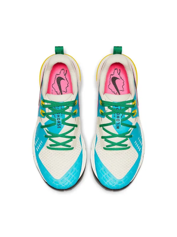 Кроссовки air zoom wildhorse 5 Nike — изображение 4 из 4, белый/синий/розовый