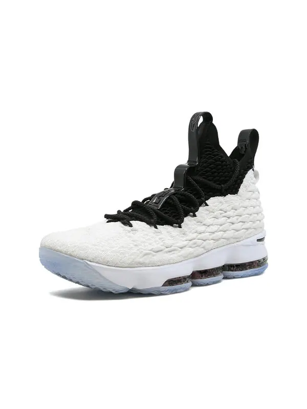 Кроссовки леброн 15 Nike — изображение 2 из 4, черный/белый