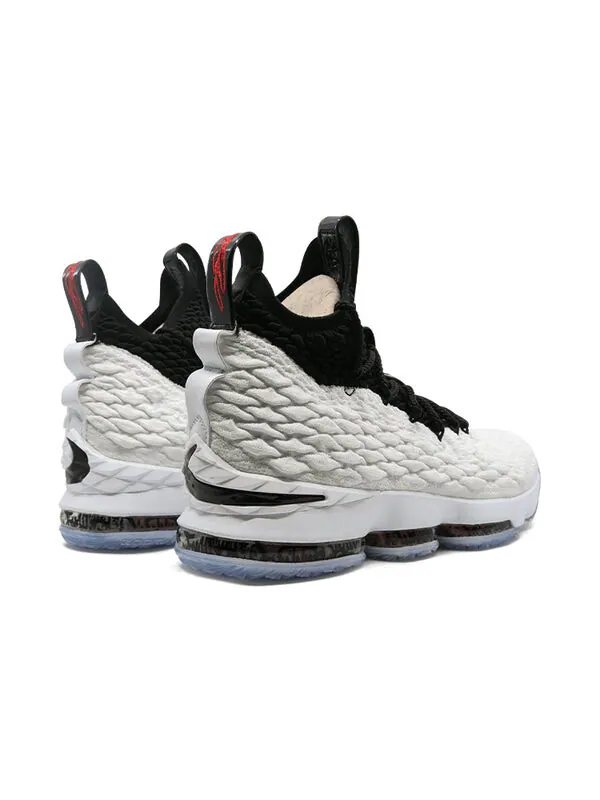 Кроссовки леброн 15 Nike — изображение 4 из 4, черный/белый