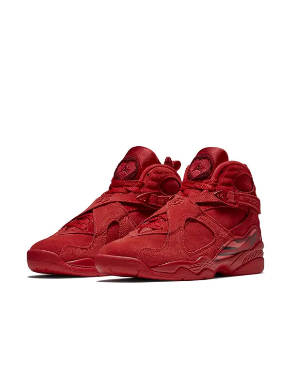 Кроссовки 8 retro 'valentine's day' Air Jordan — изображение 3 из 4, красный//красный