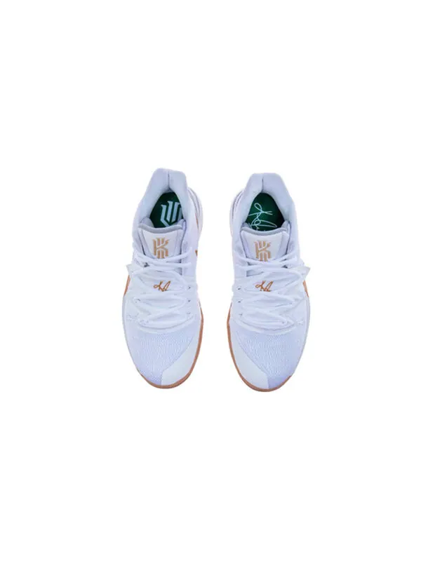 Кроссовки kyrie 5 Nike — изображение 4 из 4, белый/золотистый