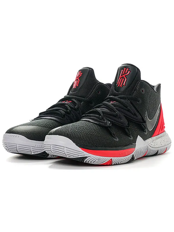 Кроссовки kyrie 5 'university red' Nike — изображение 2 из 4, красный/черный