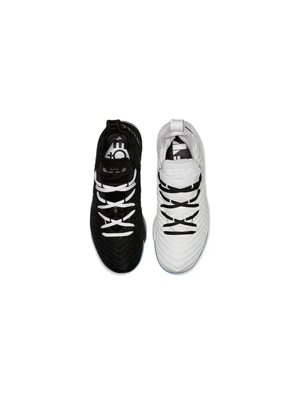 Кроссовки леброн 16 Nike — изображение 4 из 4, белый/черный