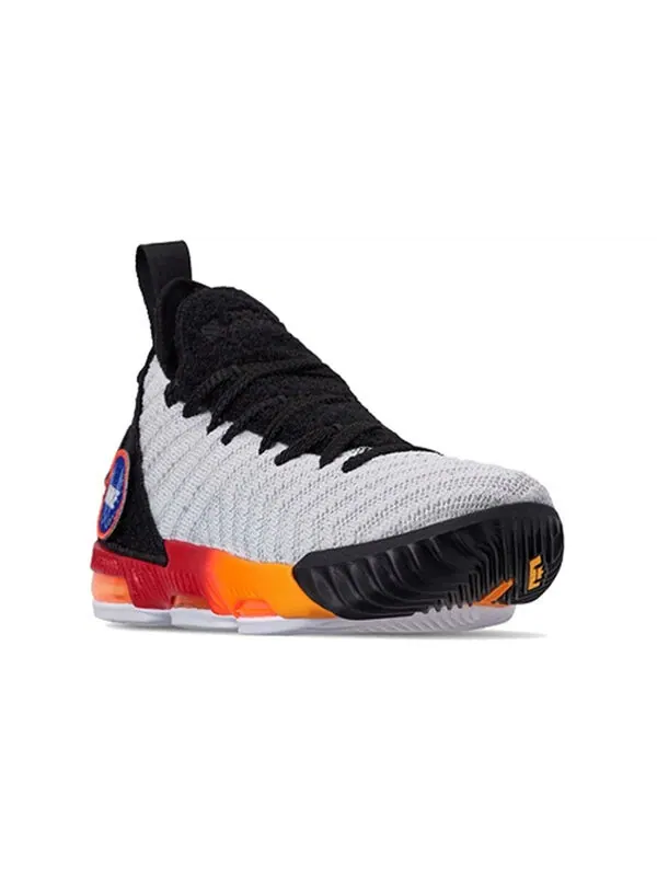 Кроссовки леброн 16 Nike — изображение 3 из 4, белый/желтый
