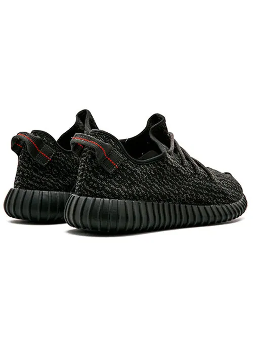 Кроссовки усилитель 350 Adidas Yeezy — изображение 3 из 4, черный/черный