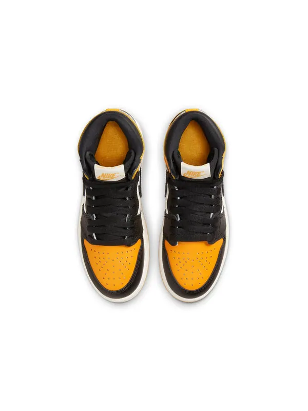 Кроссовки 1 retro high og 'yellow toe' Air Jordan — изображение 4 из 4, желтый