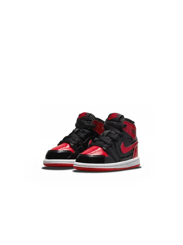 Кроссовки 1 ретро высокие og Air Jordan — изображение 3 из 4, черный/белый/красный