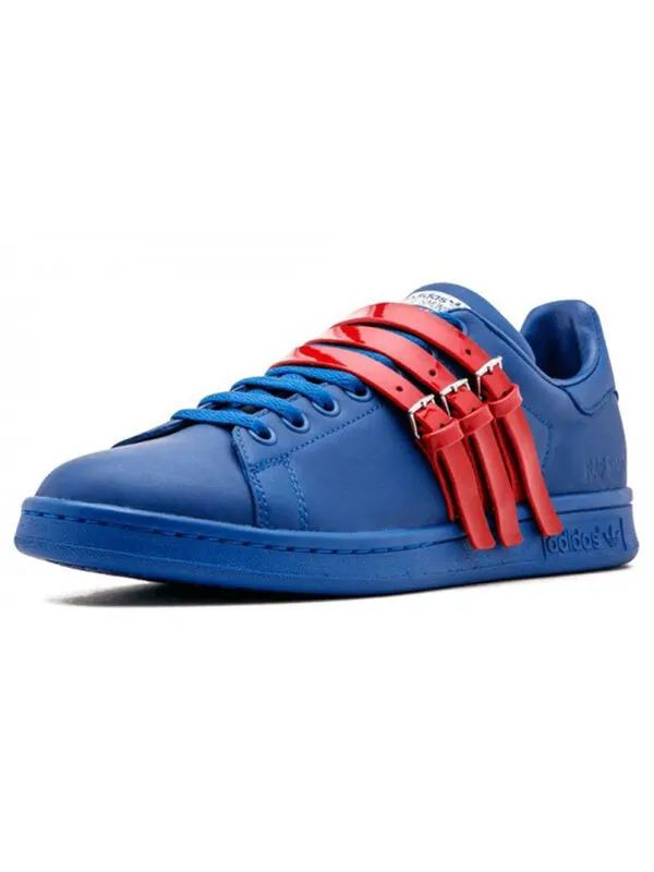 Кроссовки raf simons x originals stansmith stra Adidas — изображение 2 из 4, синий/красный