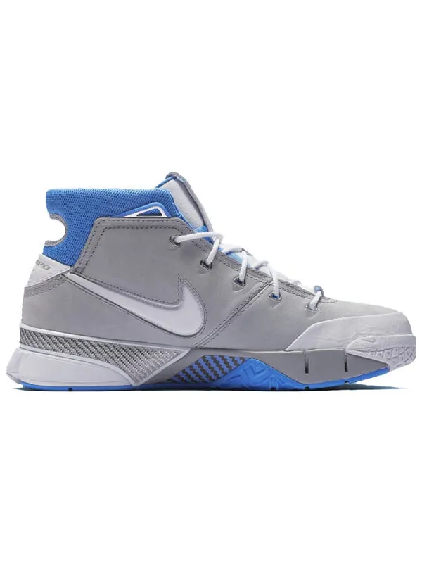 Кроссовки zoom kobe 1 protro Nike — изображение 2 из 4, серый/синий
