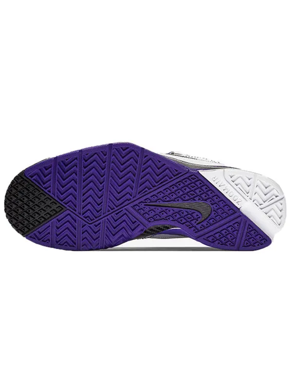 Кроссовки zoom kobe 1 protro Nike — изображение 4 из 4, белый/черный-фиолетовый