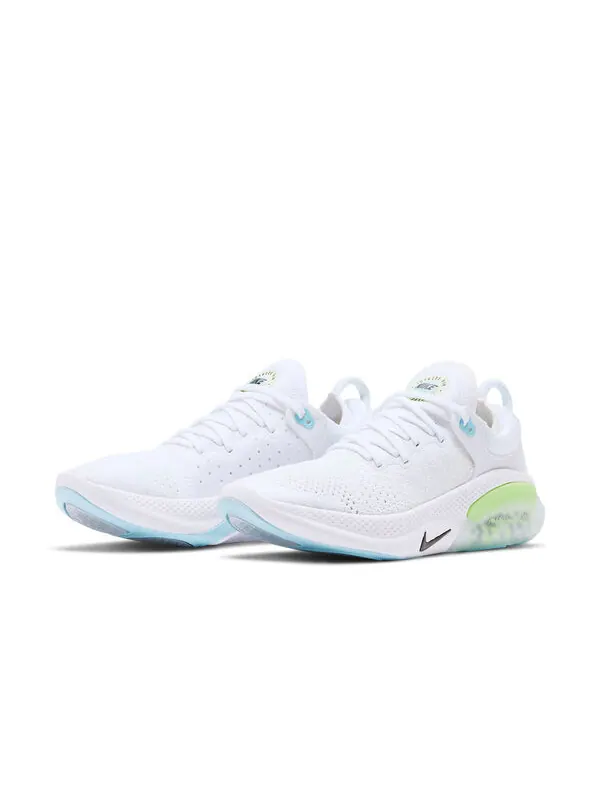 Кроссовки joyride run flyknit Nike — изображение 3 из 4, белый/синий/желтый