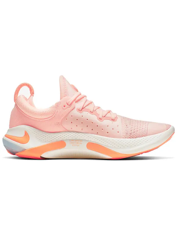 Кроссовки joyride run flyknit Nike — изображение 2 из 4, розовый/оранжевый/белый