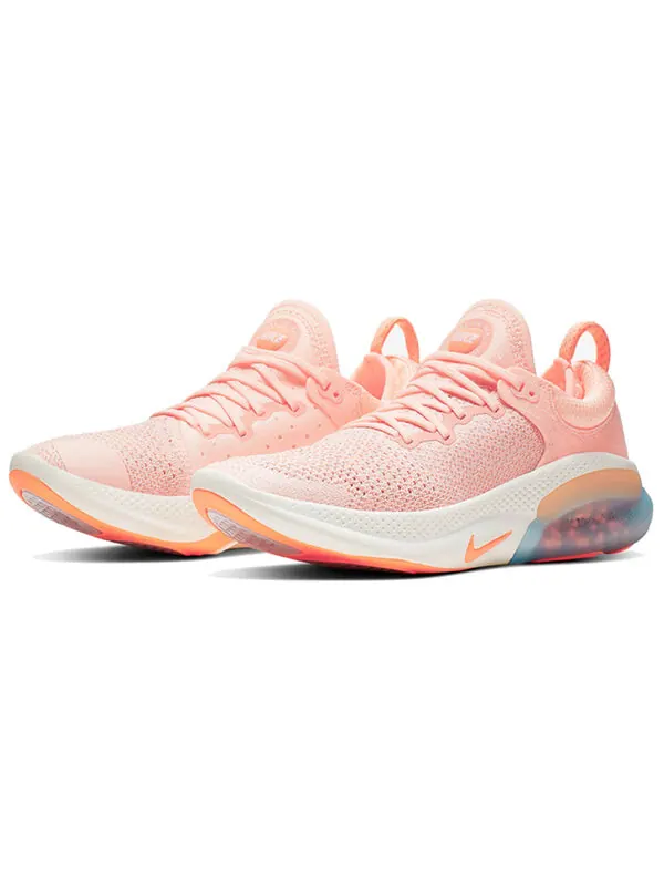 Кроссовки joyride run flyknit Nike — изображение 3 из 4, розовый/оранжевый/белый