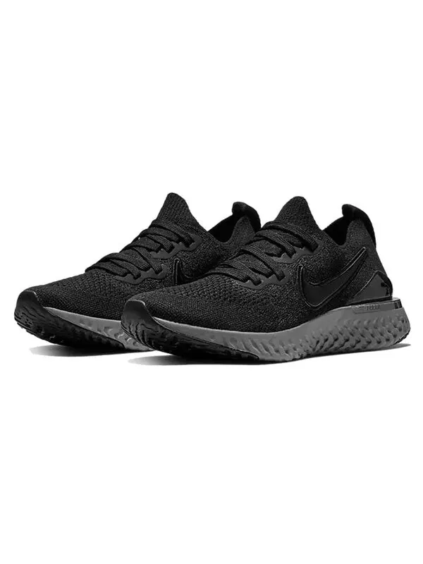 Кроссовки epic react flyknit 2 Nike — изображение 3 из 4, черный