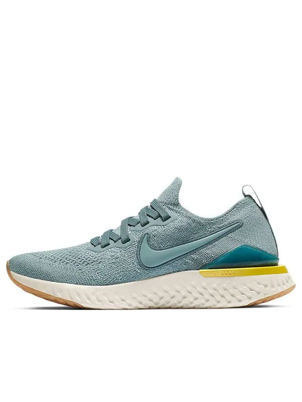 Кроссовки epic react flyknit 2 Nike — изображение 1 из 4, серый/черный/синий