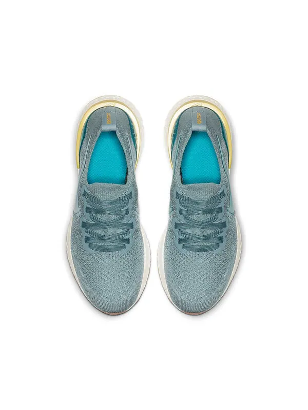 Кроссовки epic react flyknit 2 Nike — изображение 4 из 4, серый/черный/синий