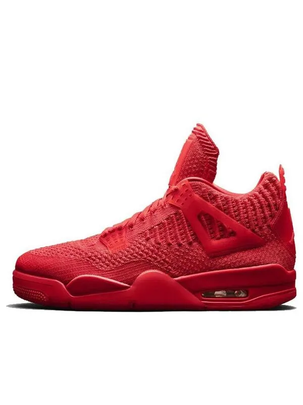 Кроссовки 4 flyknit Air Jordan — изображение 1 из 4, красный/черный