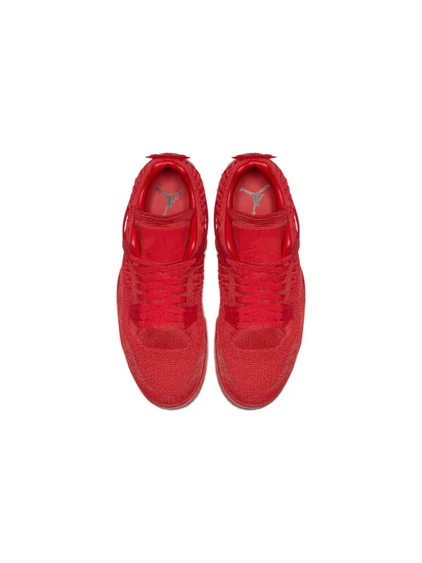 Кроссовки 4 flyknit Air Jordan — изображение 4 из 4, красный/черный
