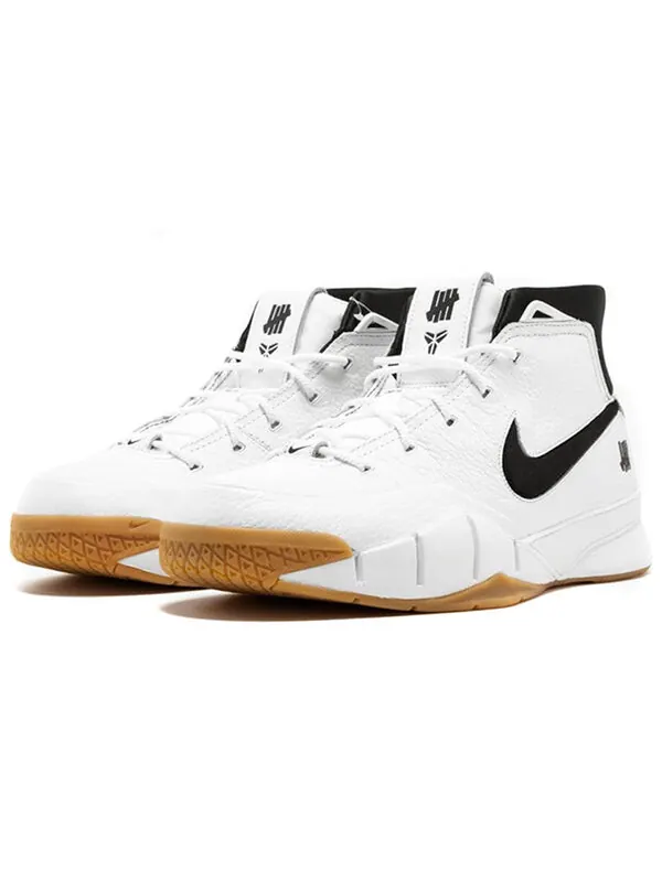 Кроссовки x undefeated zoom kobe 1 protro Nike — изображение 3 из 4, белый/черный