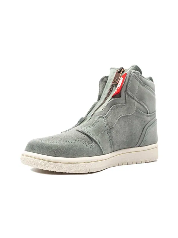 Кроссовки 1 ретро высокая молния Air Jordan — изображение 2 из 4, зеленый/красный