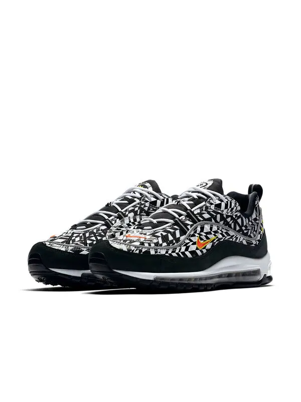 Кроссовки air max 98 Nike — изображение 3 из 4, черный/белый