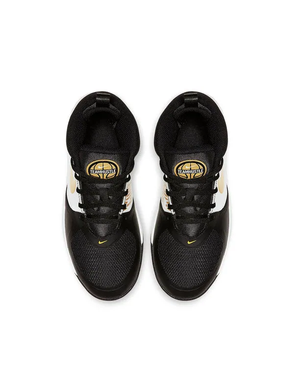 Кроссовки команда hustle d9 Nike — изображение 4 из 4, черный/белый/золотистый