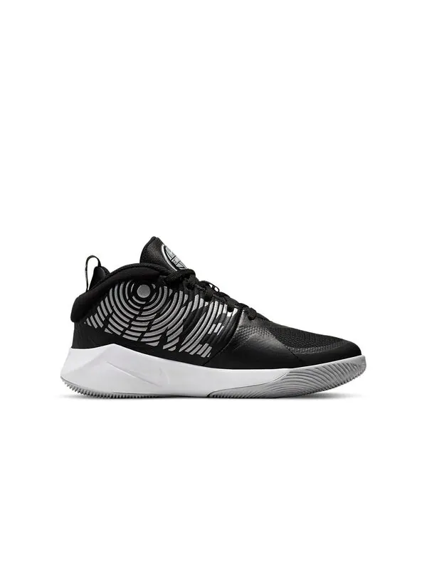 Кроссовки команда hustle d 9 Nike — изображение 2 из 4, черный/серебристый